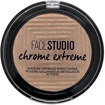 Maybelline Chrome Extreme Intense Metallic Highlighter - 300 Sandstone Shimmer