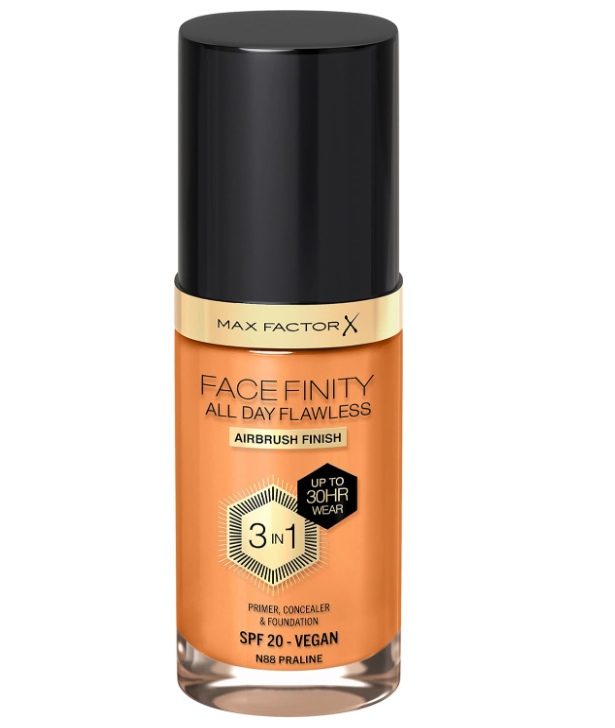 Max Factor Facefinity All Day Flawless Liquid Foundation - 088 Praline