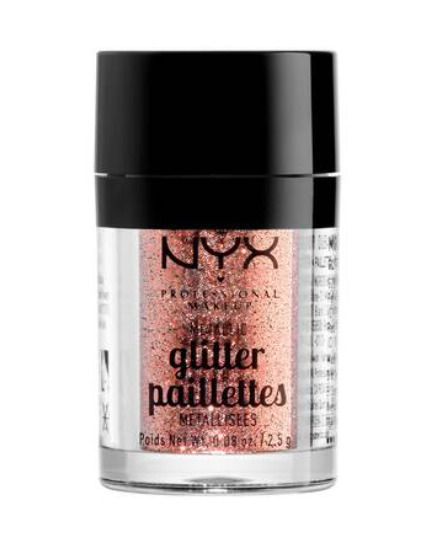 NYX Professional Makeup Metallic Glitter Paillettes - 01 Dubai Bronze