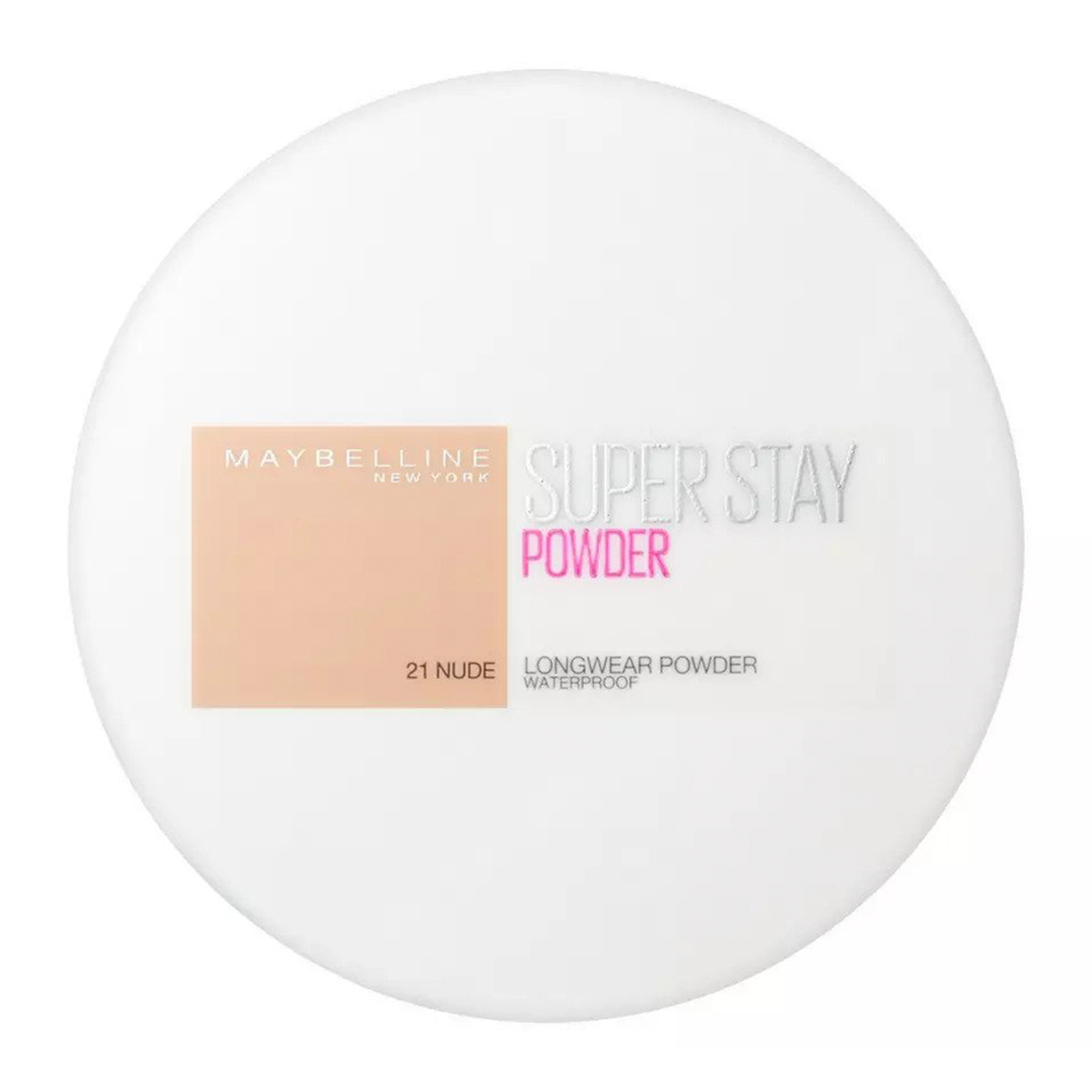 Maybelline Super Stay Full Coverage Up To 16H Powder Foundation - 21 Nude