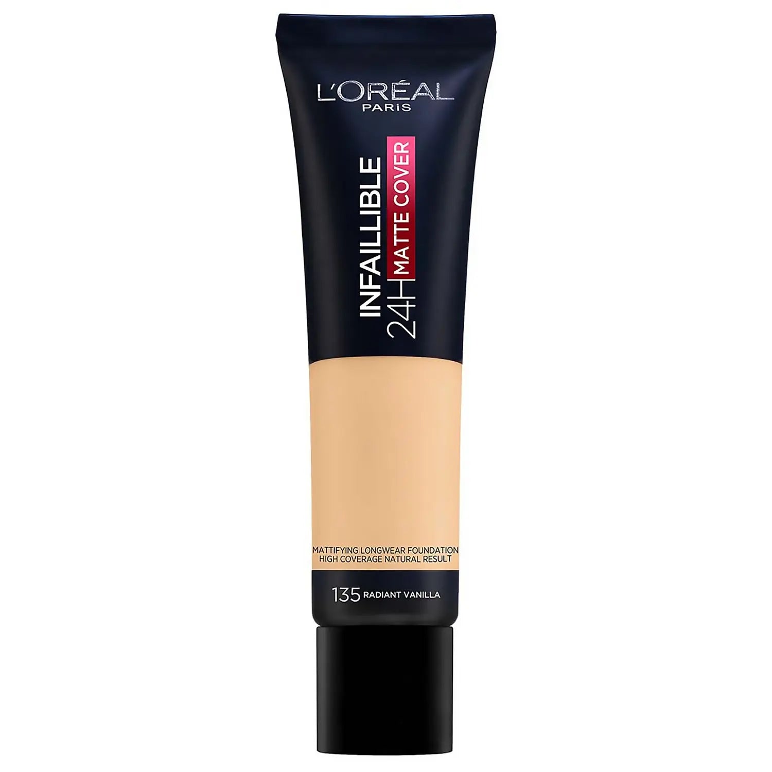 L'Oreal Paris Infallible 24H Matte Cover Foundation - 135 Radiant Vanilla