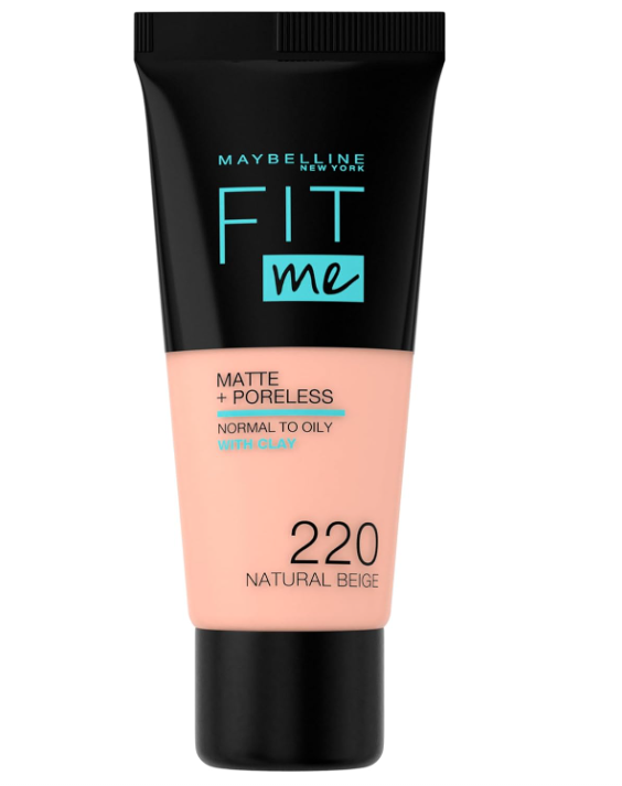 Maybelline Fit Me Matte + Poreless Foundation - 220 Natural Beige