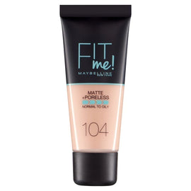 Maybelline Fit Me Matte + Poreless Foundation - 104 Soft Ivory