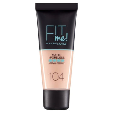 Maybelline Fit Me Matte + Poreless Foundation - 104 Soft Ivory