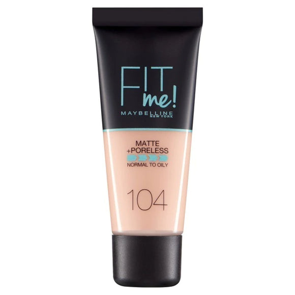 Maybelline Fit Me Matte + Poreless Foundation - 104 Soft Ivory