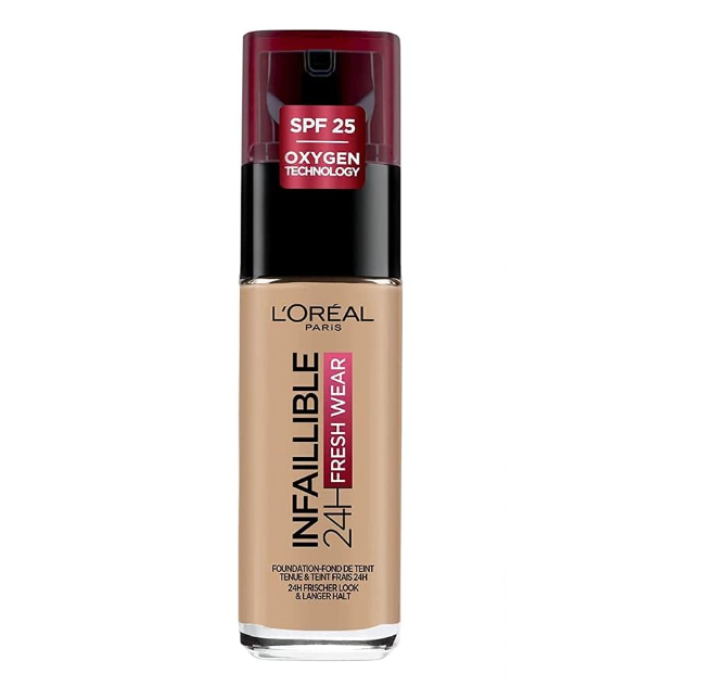 L'Oreal Infaillible 24H Fresh Wear Foundation - 220 Sand