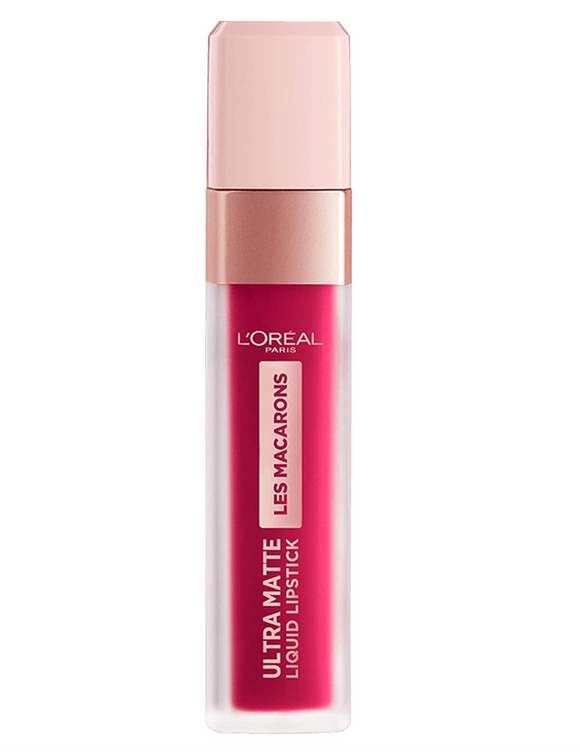 L'Oreal Les Macarons Ultra Matte Liquid Lipstick - 838 Berry Cherie