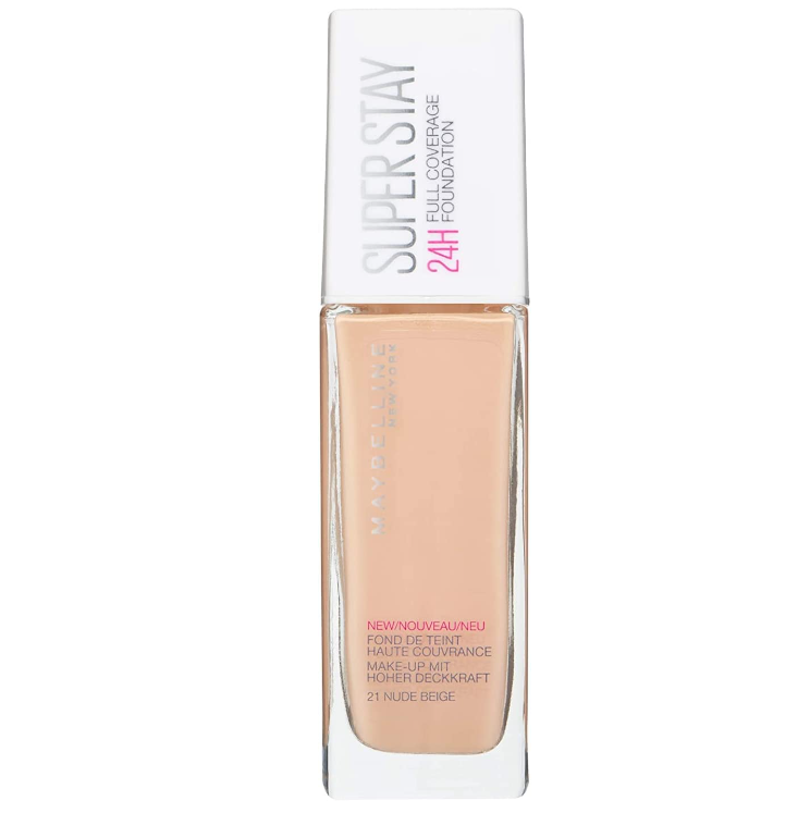 [B-GRADE] Maybelline Superstay 24H Full Coverage Foundation - 21 Nude Beige