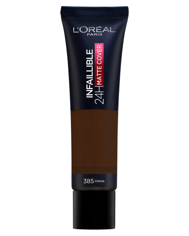 L'Oreal Infaillible 24H Matte Cover Foundation - 385 Cocoa