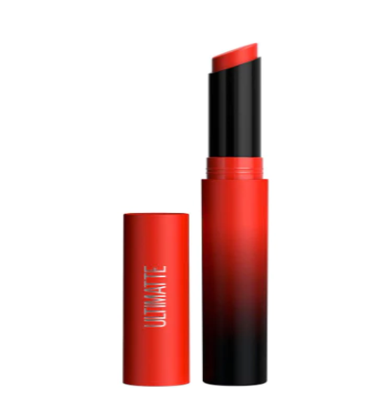 Maybelline Color Show Ultimatte Lipstick - 299 More Scarlet