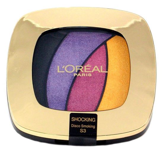 L'Oreal Color Riche Eye Shadow Quad - S3 Disco Smoking