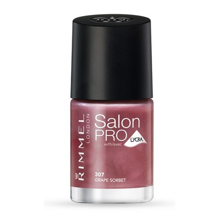 Rimmel Salon Pro Nail Polish - 307 Grape Sorbet