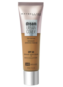 [B-GRADE] Maybelline Dream Urban Cover Foundation - 348 Cafe Au Lait
