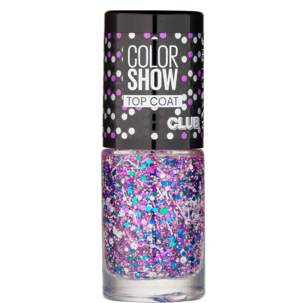 Maybelline Color Show Nail Polish - 02 White Splatter