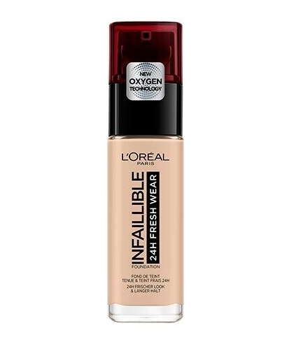 L'Oreal Paris Infallible 24H Fresh Wear Liquid Foundation - 25 Rose Ivory