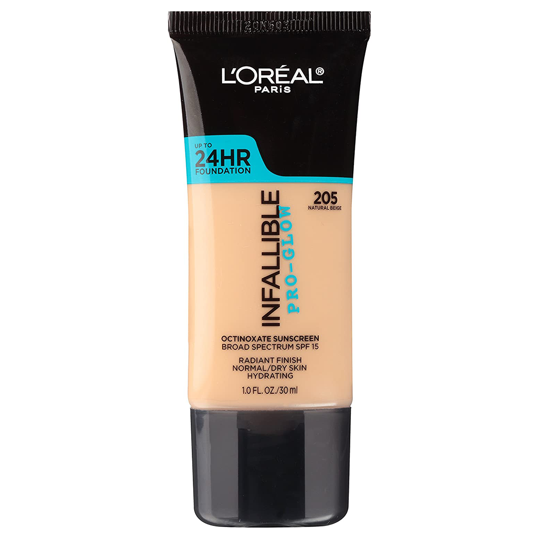 L'Oreal Paris Infallible Pro Glow Longwear Foundation - Natural Beige 205a