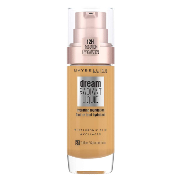 Maybelline Dream Radiant Liquid Foundation - 054 Toffee Beige