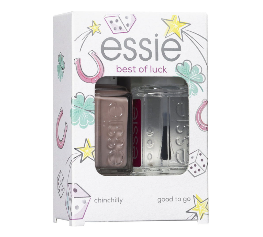 Essie Best Of Luck Nail Polish - Chinchilly