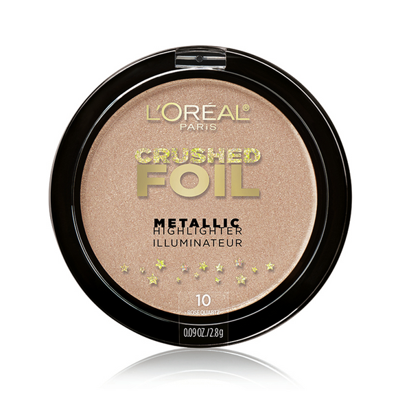 L'Oreal Crushed Foil Metallic Highlighter Illuminateur  - 10 Rose Quartz