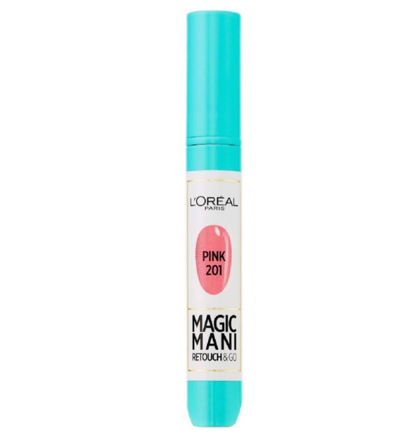 L'Oreal Magic Mani Retouch & Go Nail Polish - 201 Pink