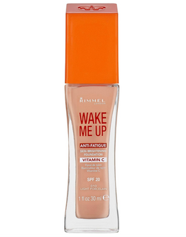 Rimmel London Wake Me Up Foundation, Light Porcelain 30 ml