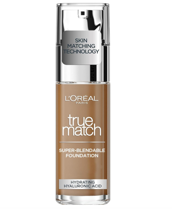 L'Oreal Paris True Match Super-Blendable Foundation - 8.5D/8.5W Toffee