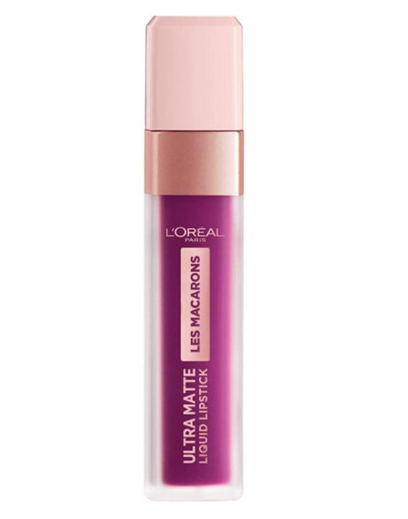L'Oreal Les Macarons Ultra Matte Liquid Lipstick - 840 Infinite Plum