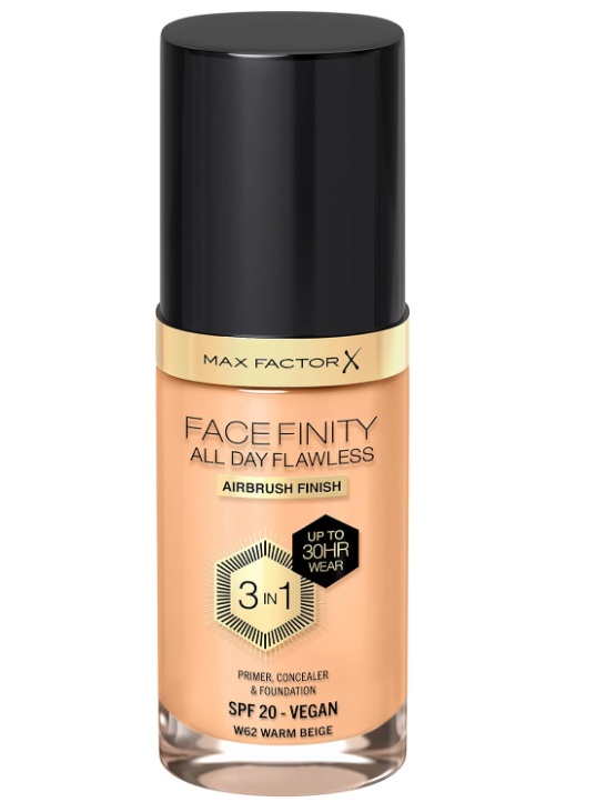 Max Factor Facefinity All Day Flawless Liquid Foundation - 062 Warm Beige