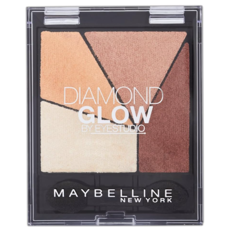 Maybelline Diamond Quad Glow Eye Shadow - 02 Coral Drama