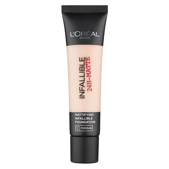 L'Oreal Paris Infallible 24-H Matte Foundation - 10 Porcelain