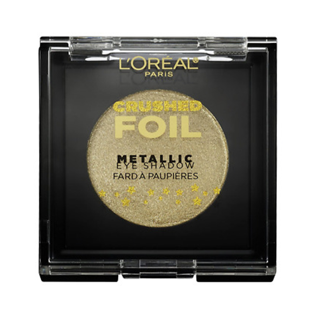 L'Oreal Paris Crushed Foil Metallic Eye Shadow - 21 Gilded Gold