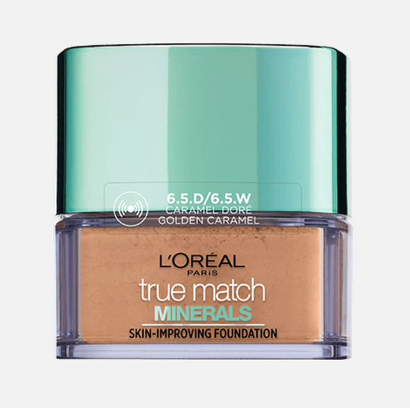 L'Oreal Paris True Match Minerals Foundation - 6.5.D/6.5.W Golden Caramel