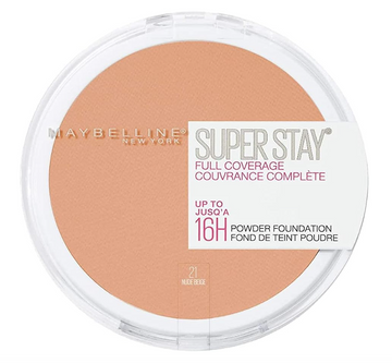 [B-GRADE] Maybelline Super Stay Full Coverage Up To 16H Powder Foundation - 21 Nude