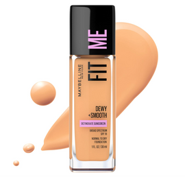 Maybelline Fit Me Dewy + Smooth Foundation - Soft Tan