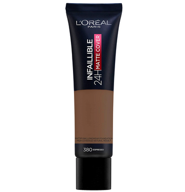 [B-GRADE] L'Oreal Paris Ifaillible 24H Matte Cover Foundation - 380 Espresso