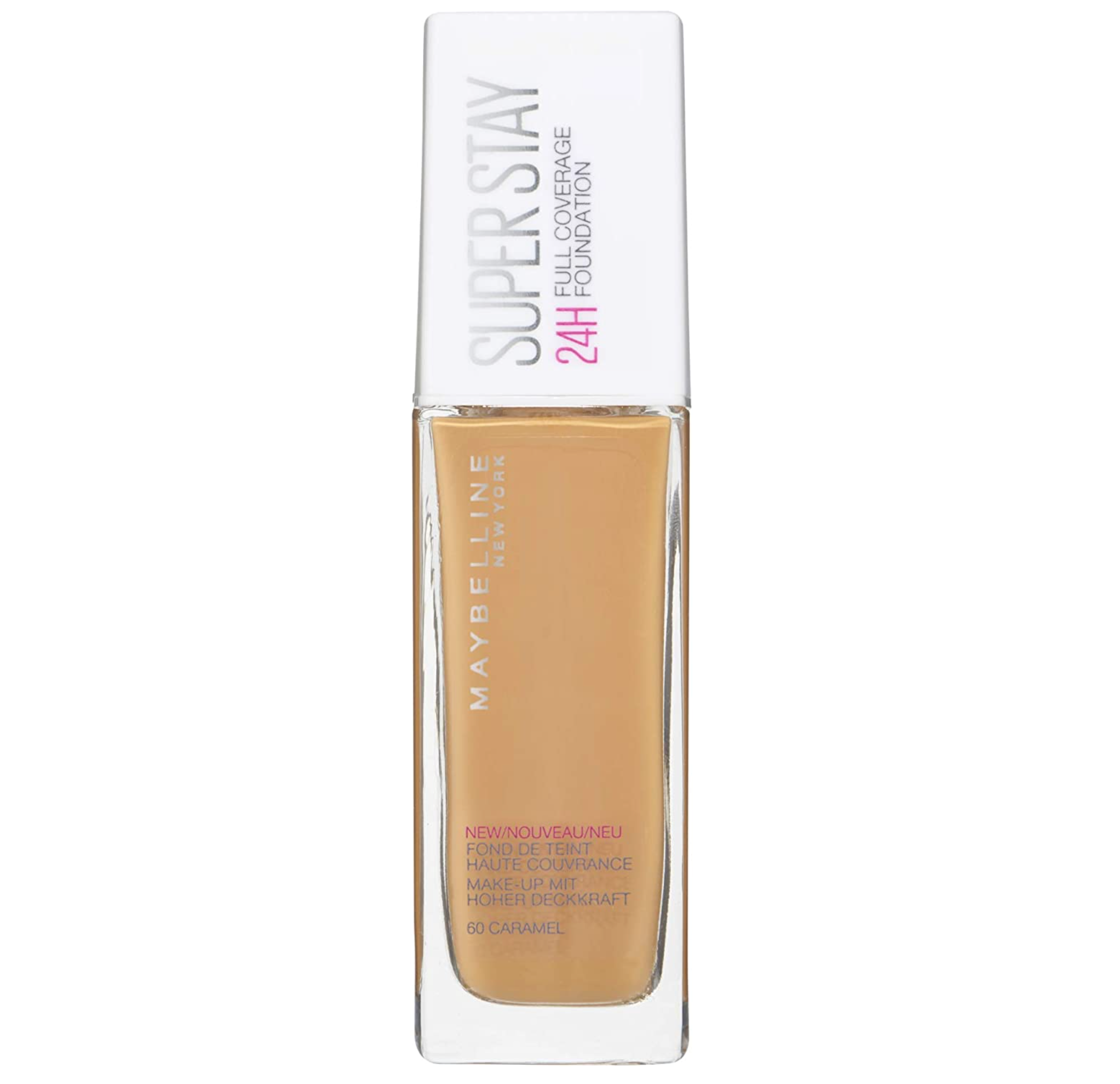 [SAMPLE] Maybelline Superstay 24H Full Coverage Foundation - 60 Caramel 10 ml