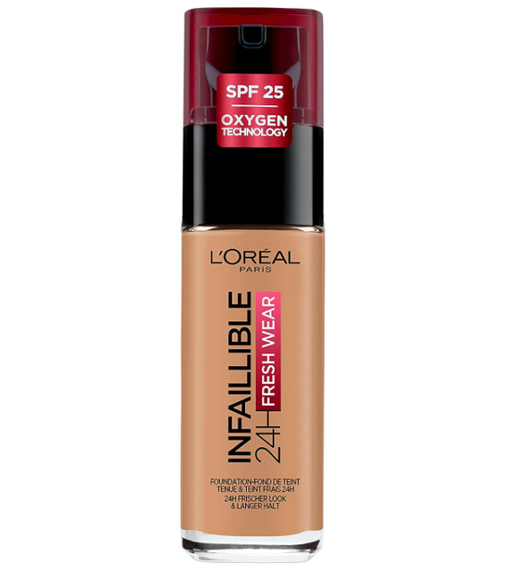 L'Oreal Paris Infaillible 24H Fresh Wear Liquid Foundation - 290 Golden Amber
