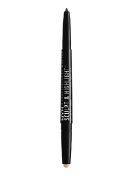 NYX Sculpt & Highlight Brow Contour - 06 Espresso / Light Beige