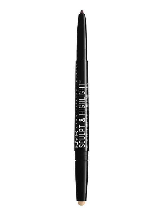 NYX Sculpt & Highlight Brow Contour - 06 Espresso / Light Beige