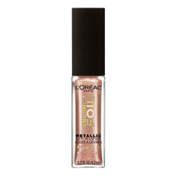 L'Oreal Paris Metallic Lip Gloss Crushed Foil - 15 Luster